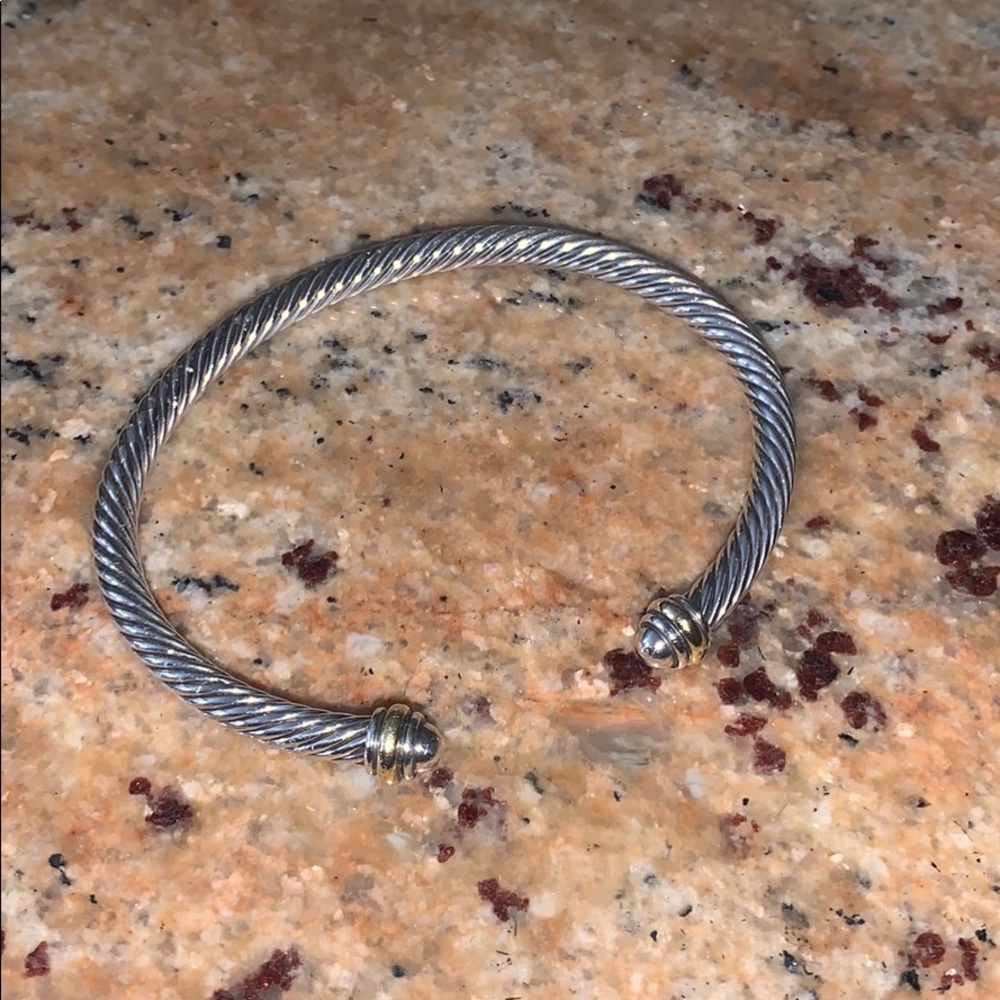 Cable Classic Bracelet w/ 18k Yellow Gold